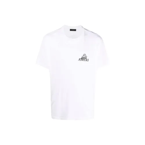 AMIRI Белая Мужская T-Рубашка