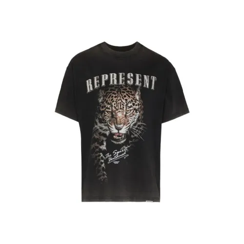 REPRESENT Мужские черные футболки