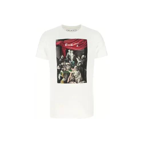 Off Белый FW20 Белый Мужская T-рубашка