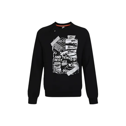 Nike Черные Мужские Свитшоты