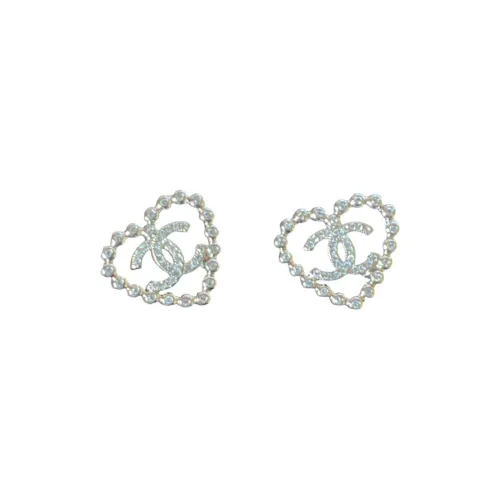 Серьги CHANEL Женские Серебряные