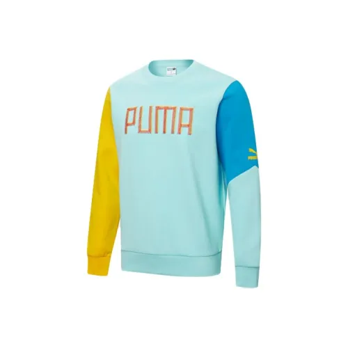 PUMA Свитшот Унисекс Aruba Синий