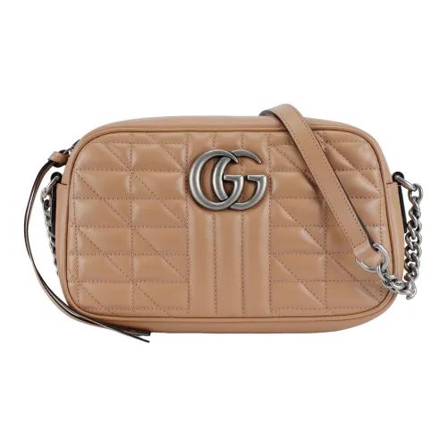 GUCCI GG Marmont Кожа Camera Сумка Сумка через плечо Маленькая Женская