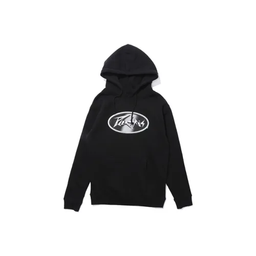 PLEASURES С капюшоном свободный крой худи унисекс черный