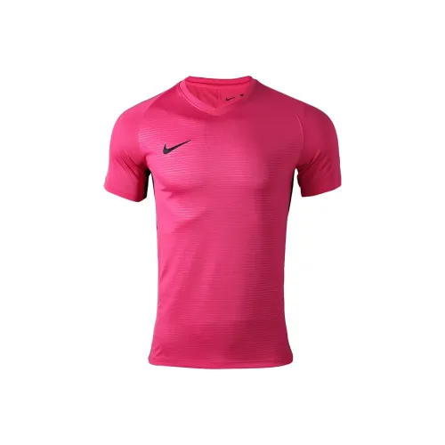 Nike Розовый Красный Мужская Футболка