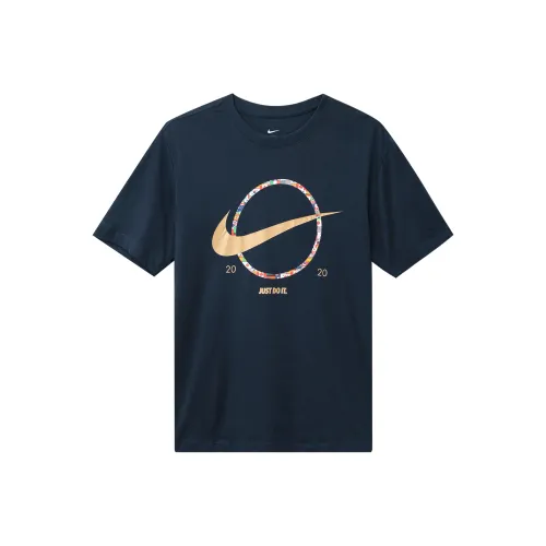 Nike Комплект с короткими рукавами футболка мужская синий