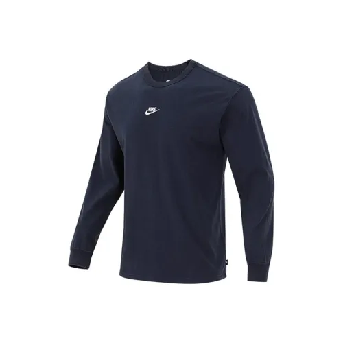 Nike Темно-синие мужские футболки T-Shirt