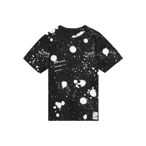 Nike Мужские черные футболки