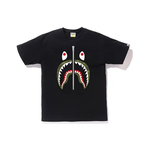 A BATHING APE Shark Series T-Shirt Унисекс Черный