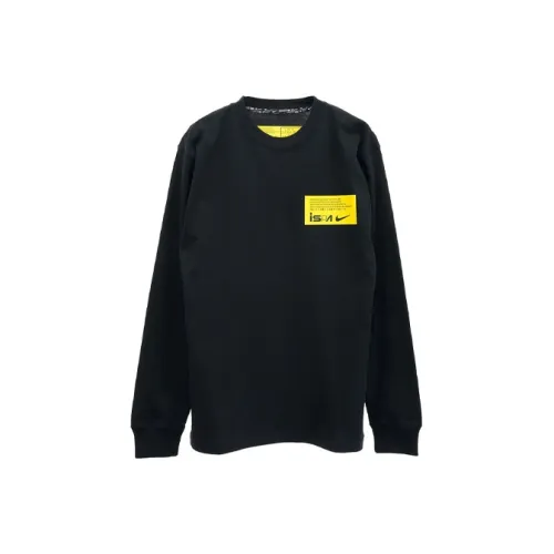 Nike ISPA Мужские Черные T-Рубашки