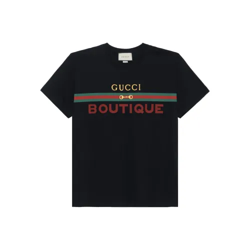 GUCCI Boutique Мужские черные T-рубашки