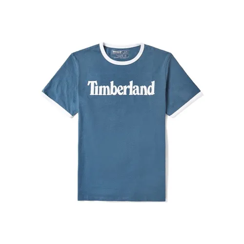 Timberland Синий Мужской T-Рубашки