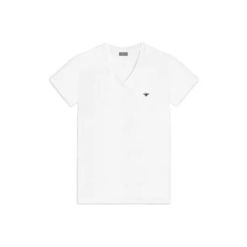 DIOR Quarterly New Products Белые Мужские T-Рубашки