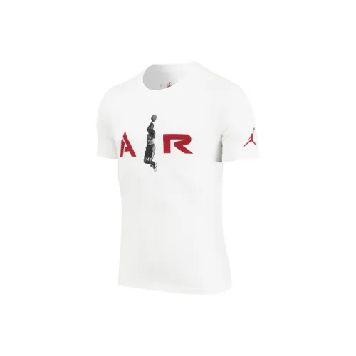 Джордан Белый Мужская Футболка