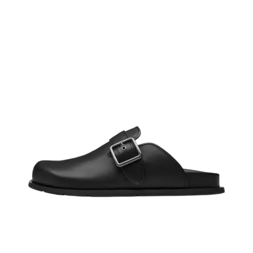 COACH Пряжка Домашние тапочки Мужской Черный