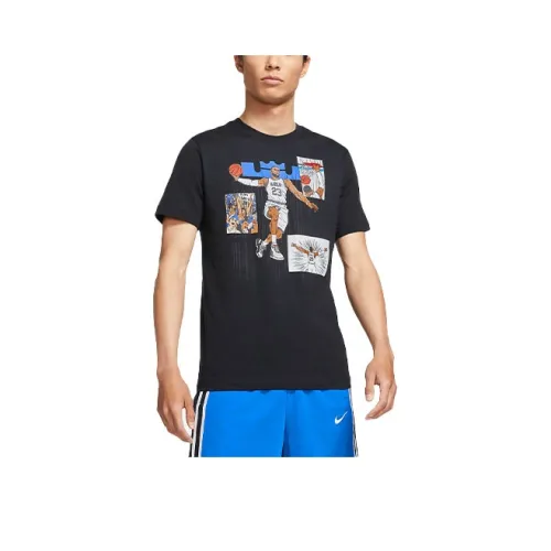 Nike Мужские черные футболки