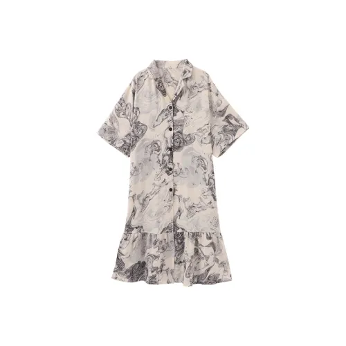 Городская красота Ночная сорочка Женские Чернила