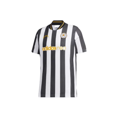 ADIDAS NEO T Рубашка Мужская Черная Белая