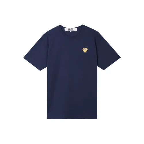 CDG Play Морской Синий Мужская T-Рубашка