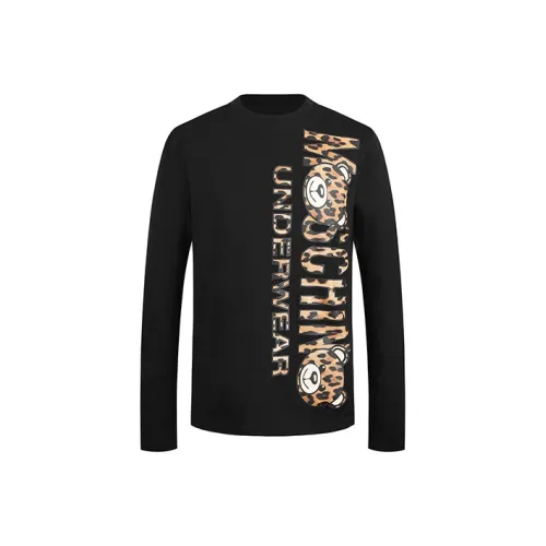 MOSCHINO Мужские черные свитшоты