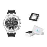 Черный, резиновая лента, глубокий черный [Простая любовь, коробка]