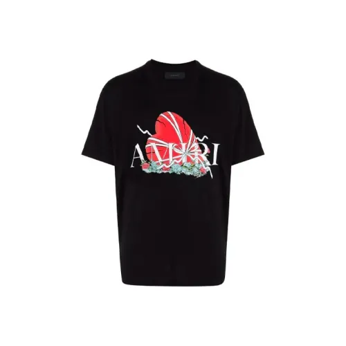 AMIRI Мужские черные футболки