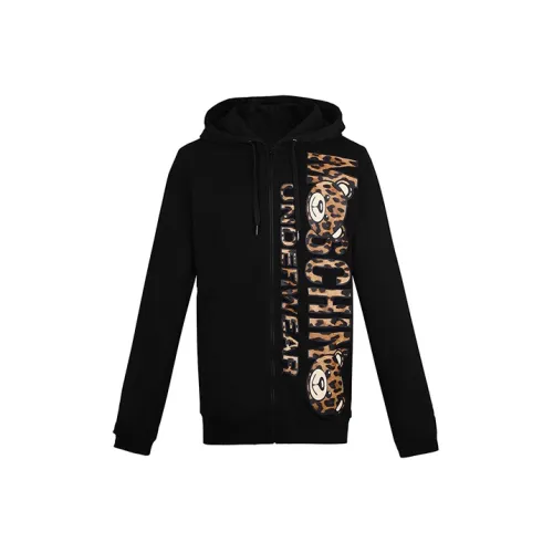 MOSCHINO Мужские черные свитшоты