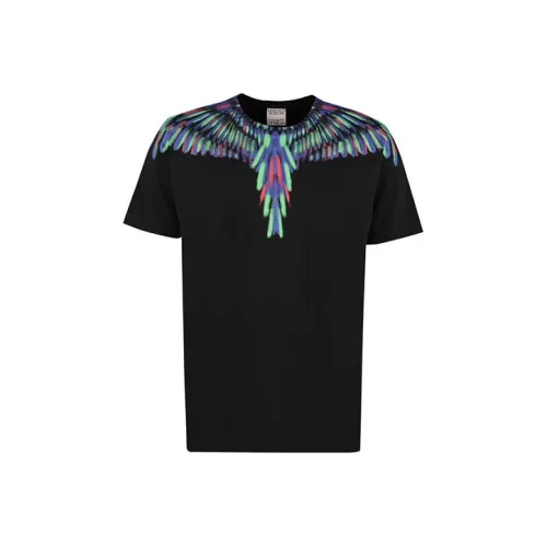 Marcelo Burlon Мужские черные T-рубашки