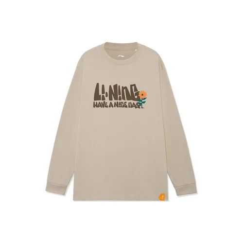 LINING Urban Outdoor Collection T-Shirt Унисекс Берег Серый