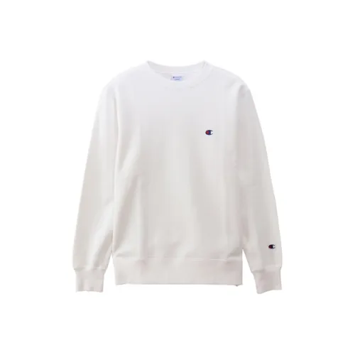 Champion White Unisex Свитшоты