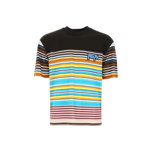 PRADA Мужские черные T-рубашки