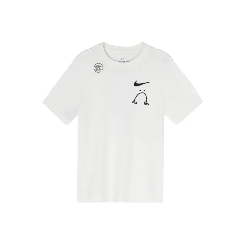 Nike Комплект с короткими рукавами футболка мужская белого цвета