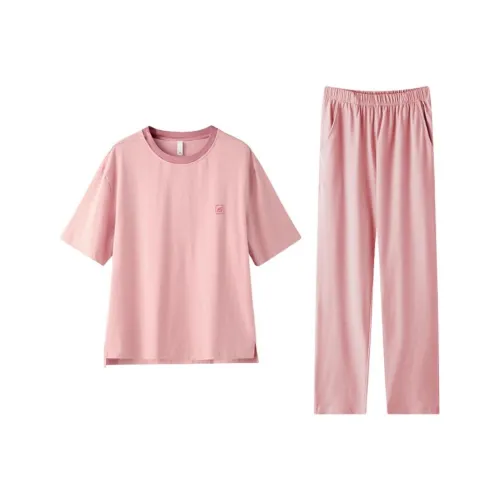 ZAO FU NIAO Пижамный комплект женский вишнево-розовый