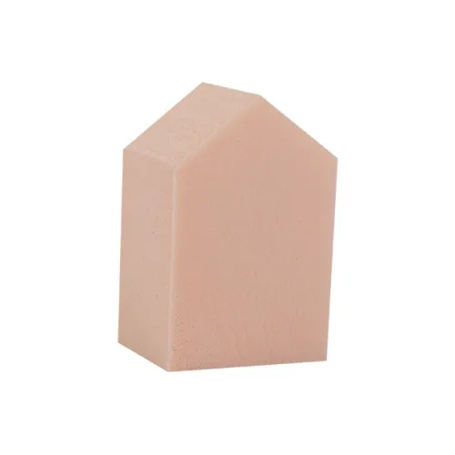 JIAOXUEFEI SBR Нерегулярная форма Розовая Макияж Губка Без катышков Для сухого и влажного использования 15 шт Легко наносится