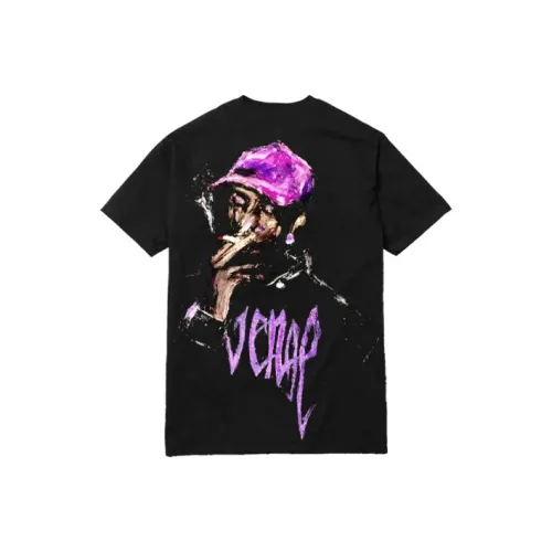 Revenge x SKI Маска The Slump GOD Прямой крой T Рубашка Унисекс Черный