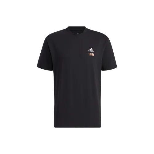 Adidas Real Madrid C.F Черная Унисекс Футболка