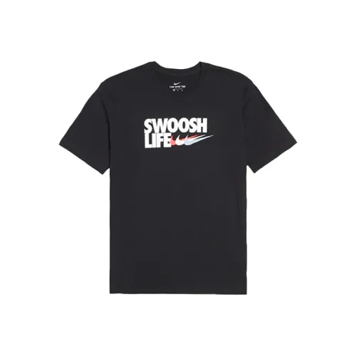 Nike Мужские черные футболки