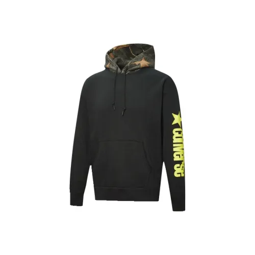 Конверс Черные Мужские Свитшоты