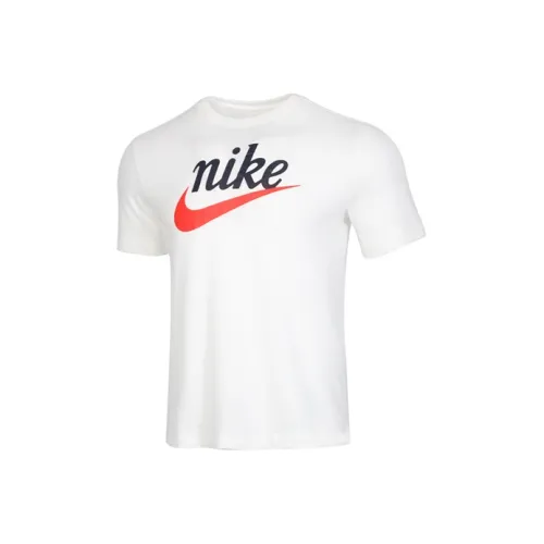 Nike Белый Мужской T-Shirt