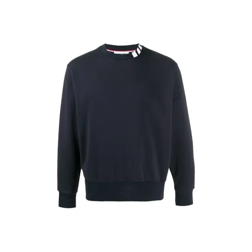 THOM BROWNE Синий Мужской Свитшот