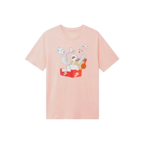 Nike Кораллово-красный Мужской T-Shirt