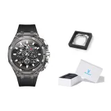 Черный, резиновая лента, чисто черный [Простая любовь, коробка]