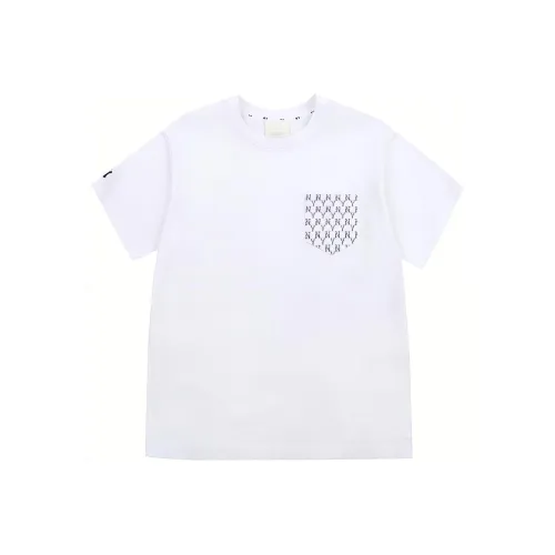 MLB Old Flower Белая Унисекс Футболка