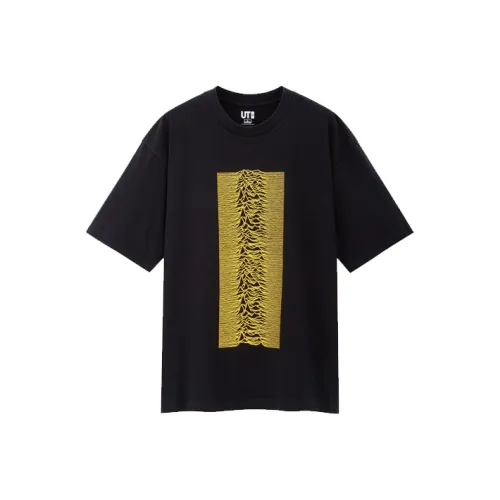 UNIQLO Черная унисекс футболка