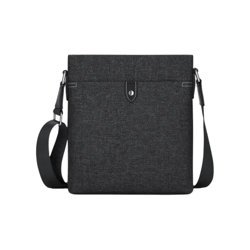 WilliamPOLO Ткань Сумка через плечо Сумка на плечо Стандартная Мужская Черная Серая Синяя
