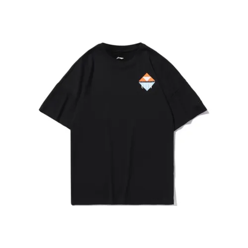 LINING CF Черная Унисекс Футболка