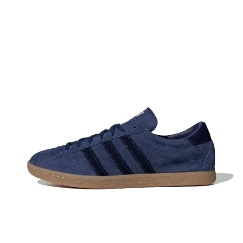 Adidas Originals Tobacco Slip Resistant Abrasion Resistant Low Top Скейтборд Кроссовки Мужские Blue