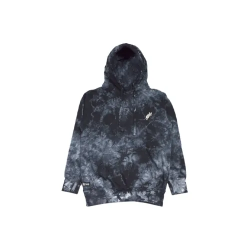 RIPNDIP Tie Dye Черный Унисекс Свитшоты