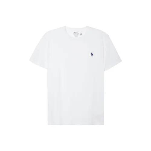Polo Ralph Lauren Белые Мужские T-рубашки