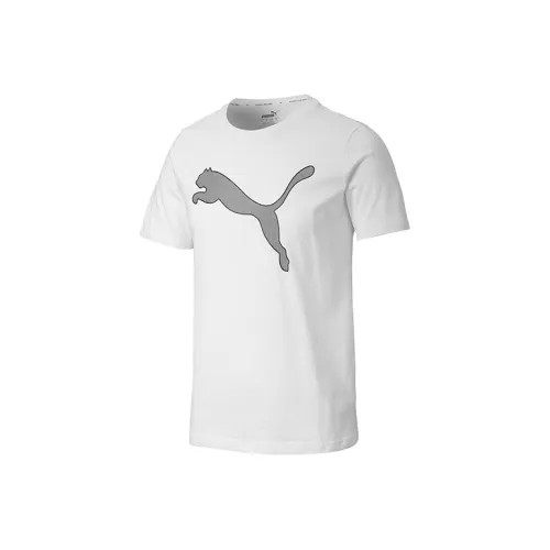 PUMA Белая Мужская Футболка